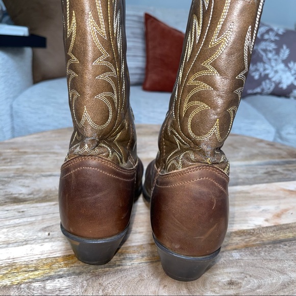 Laredo Leah Vamp Fox Western Cowboy Boot - Picture 5 of 13